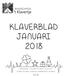 Klaverblad januari 2018