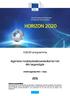 H2020-programma. Algemene modelsubsidieovereenkomst met één begunstigde. (H2020 Algemene MSO Mono) Versie juli 2016
