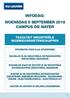 INFODAG: WOENSDAG 5 SEPTEMBER 2018 CAMPUS DE NAYER