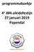 programmaboekje 4 e JBN aikidofestijn 27 januari 2019 Papendal
