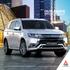 OUTLANDER PHEV DRIVE YOUR AMBITION