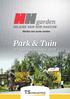 Park & Tuin TS Industrie prijslijst 2018