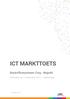 ICT MARKTTOETS. Backofficesysteem Zorg - Wigo4it. Gehouden op 12 december 2017 Rapportage. Voor de digitale economie