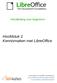 Hoofdstuk 1 Kennismaken met LibreOffice