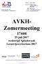 AVKH- Zomermeeting juli 2017 wedstrijd Splashwash Leeuwtjescriterium 2017