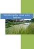 Subsidieregeling lokaal water Delfland