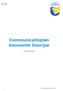 Communicatieplan Gemeente Overijse Samenvatting