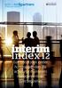 In samenwerking met. interim. index 12. Een onderzoek onder hoogopgeleiden die actief zijn in (interim) management- en directieposities