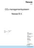 CO 2. managementsysteem. Datum: 22 maart Opgesteld door: P. Cleijne Versie: 01. Pagina 1 van 12
