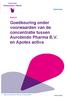 Goedkeuring onder voorwaarden van de concentratie tussen Aurobindo Pharma B.V. en Apotex activa