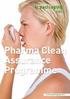 Pharma Clean Assurance Programme