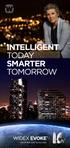 INTELLIGENT TODAY SMARTER TOMORROW