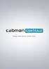 1 Release notes Cabman Centrale