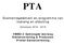 PTA. Examenregelement en programma van toetsing en afsluiting. Schooljaar