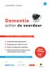 Dementie. achter de voordeur. Kom samen! Ontvang 40,- Landelijke Congres. Sociale Benadering Dementie. In gesprek over verlies en rouw