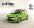 ŠKODA CITIGO PRIJSLIJST