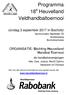 Programma 18 e Heuvelland Veldhandbaltoernooi