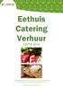 Eethuis Catering Verhuur EDITIE 2019