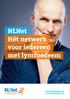 NLNet Hét netwerk voor iedereen met lymfoedeem