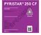 SPECIMEN PYRISTAR 250 CF. 10 L Pyristar is een geregistreerd. Insecticide. Bescherming van zaden door brede werking tegen insecten