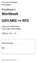 Proefkatern Werkboek LEES MEE >> NT2