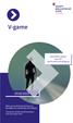 V-game 2018/2019. Educatieve game voor de particuliere beveiliging