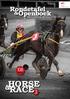 & HORSE RACE. Rondetafel & Openboek TABLE RONDE & CARTES SUR TABLE PAGES PB- PP BELGIE(N) - BELGIQUE EURO
