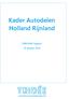 Kader Autodelen Holland Rijnland. Definitief rapport