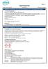 Veiligheidsinformatieblad. RUBRIEK 1: Identificatie van de stof of het mengsel en van de vennootschap/onderneming 1.1 Productidentificatie