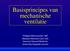 Basisprincipes van mechanische ventilatie. Philippe Meersseman, MD Medical Intensive Care Unit General Internal Medicine University Hospitals Leuven