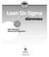 Lean Six Sigma. 3e editie. John Morgan Martin Brenig-Jones