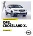 CONSUMENTENPRIJSLIJST OPEL CROSSLAND X.