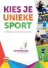 KIES JE UNIEKE SPORT     1