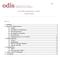 De ODIS-databank in 2013 Jaarverslag