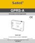 GPRS-A. Universele monitoringsmodule. Quick start. De volledige handleiding is verkrijgbaar op   Firmware versie 1.00 gprs-a_sii_nl 02/18