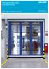 Hoogwaardige deur ASSA ABLOY RR300. ASSA ABLOY Entrance Systems