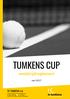 TUMKENS CUP. wedstrijdreglement TC TUMKENS VZW. mei 2017