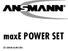 maxe POWER SET NL Gebruiksaanwijzing