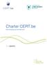 Charter CERT.be. Beschrijving van de diensten TLP: [WHITE]