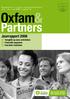 Oxfam& Partners. Jaarrapport é Terugblik op onze activiteiten é Financiële gegevens é Overzicht resultaten