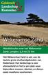 Wandelroutes over het Wekeromse Zand. Lengtes: 2,5 tot 7,5 km