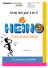Kennemer Praktijkschool & Lwoo Heemskerk Jan van Kuikweg BB Heemskerk Tel Kamp leerjaar 1 en 2. Dit boekje is van: