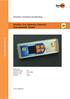 Sendot Research. Installatie-/Gebruikershandleiding. FluoMini Pro Optische Chlorofyl Fluorescentie Sensor.