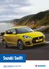 Suzuki Swift Prijzen & specificaties per 1 januari 2019