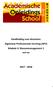 Handleiding voor docenten: Algemene Professionele Vorming (APV) Module 4: Klassenmanagement 1 AOS NO