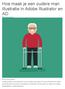 Hoe maak je een oudere man illustratie in Adobe Illustrator en AD door Nataliya Dolotko