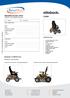 [ ] Elektrische rolstoel C Voorwielaandrijving ET07 [ ] Elektrische rolstoel C Achterwielaandrijving ET08