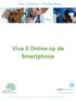 Viva 3 Online Handleiding Viva 3 Online op de Smartphone