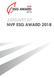 ESG AWARD JURYRAPPORT NVP ESG AWARD 2018