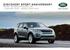 DISCOVERY SPORT ANNIVERSARY PRIJS- EN SPECIFICATIELIJST 1 JANUARI 2019 MODELJAAR 2019